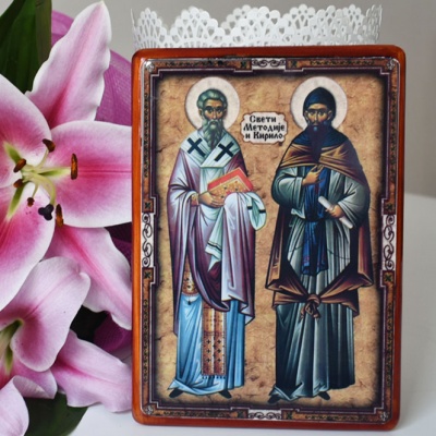 Икона Свети Методије и Кирило