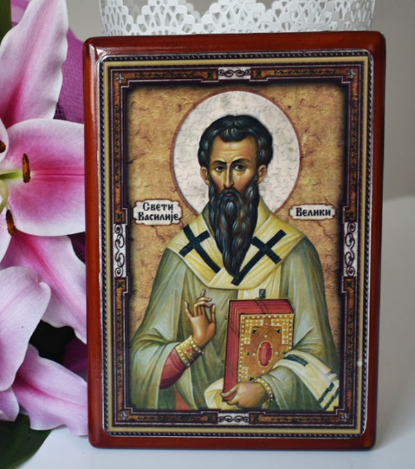 Ikona sveti Vasilije Veliki