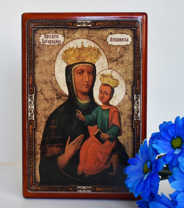 Икона Богородица Лепавинска