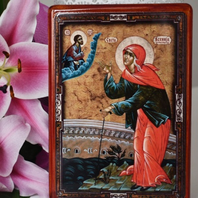 Икона Света Ксенија Петроградска