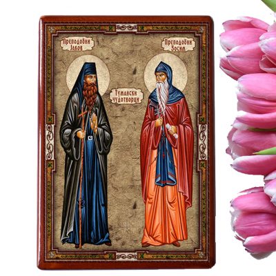 Икона Свети Јаков и Свети Зосим Тумански